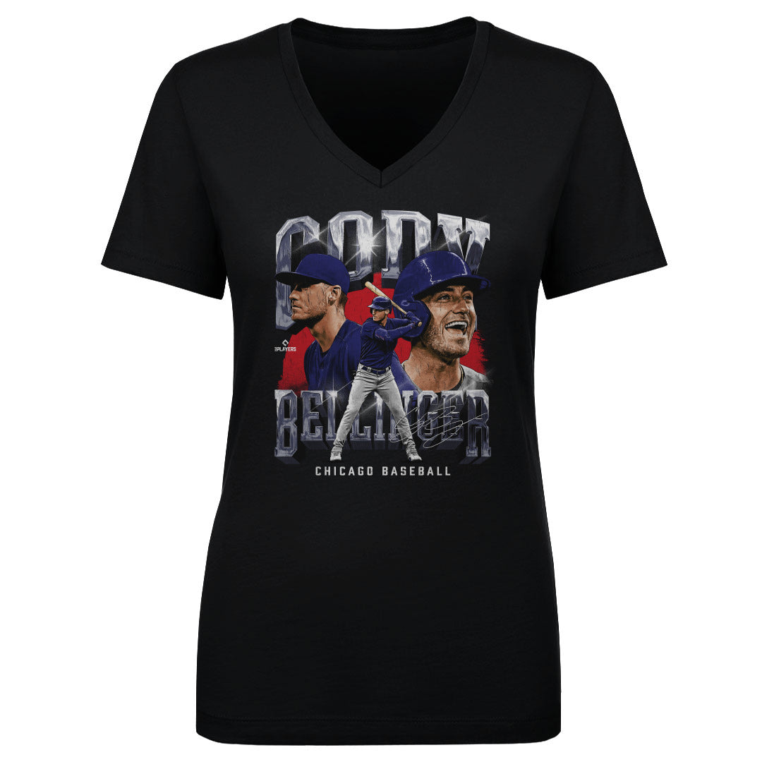 Cody Bellinger Women&#39;s V-Neck T-Shirt | 500 LEVEL