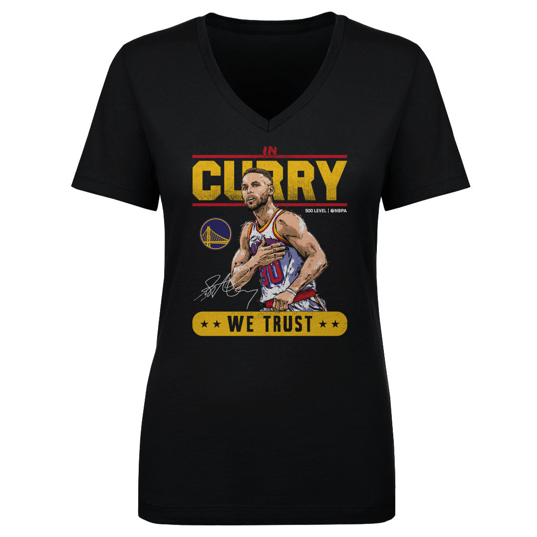 Steph Curry Women&#39;s V-Neck T-Shirt | 500 LEVEL