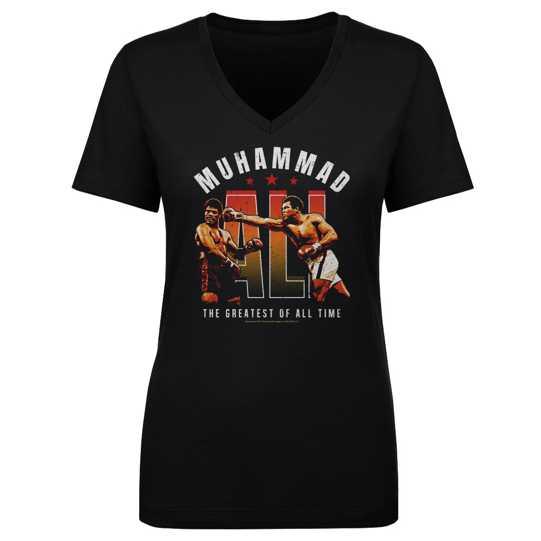 Muhammad Ali Women&#39;s V-Neck T-Shirt | 500 LEVEL