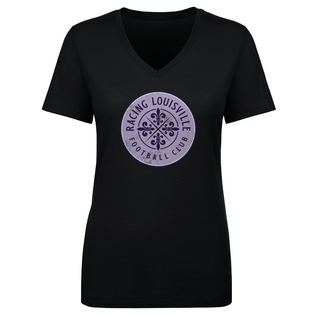 Racing Louisville FC Women&#39;s V-Neck T-Shirt | 500 LEVEL