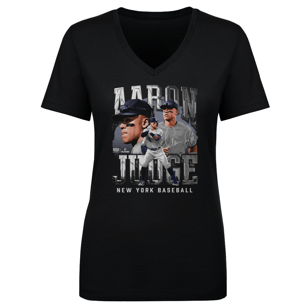 Aaron Judge Women&#39;s V-Neck T-Shirt | 500 LEVEL