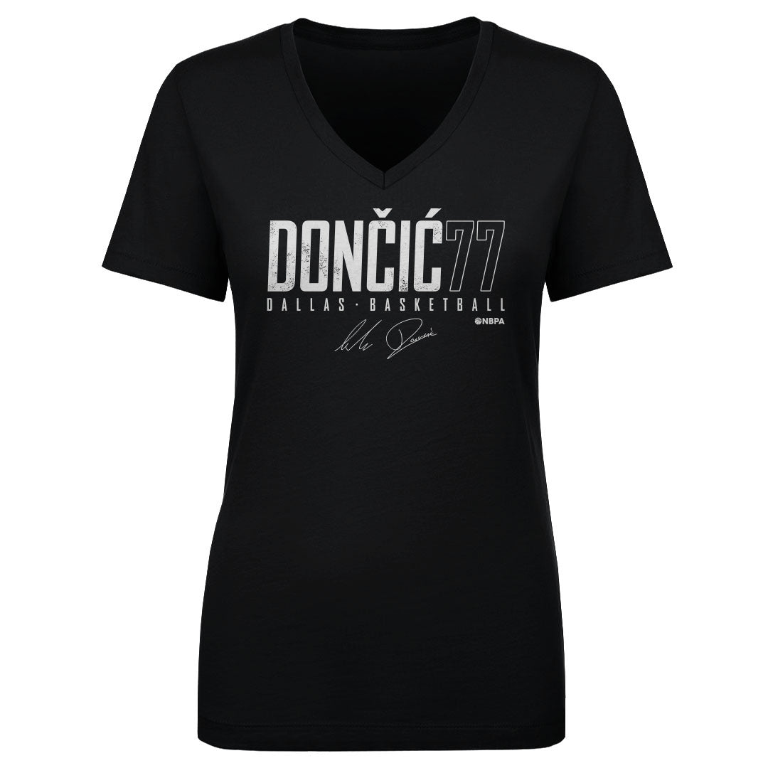 Luka Doncic Women&#39;s V-Neck T-Shirt | 500 LEVEL