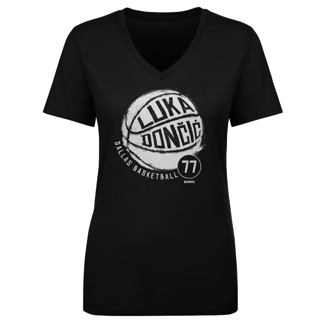 Luka Doncic Women&#39;s V-Neck T-Shirt | 500 LEVEL