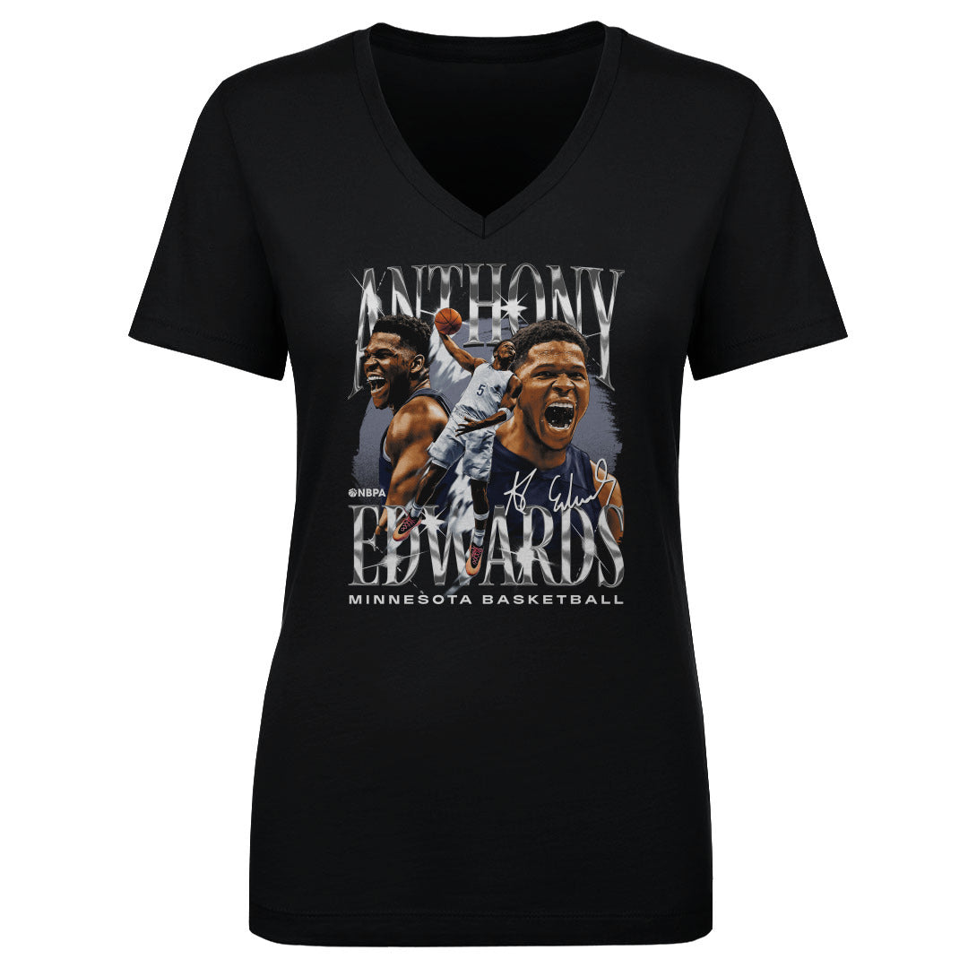 Anthony Edwards Women&#39;s V-Neck T-Shirt | 500 LEVEL