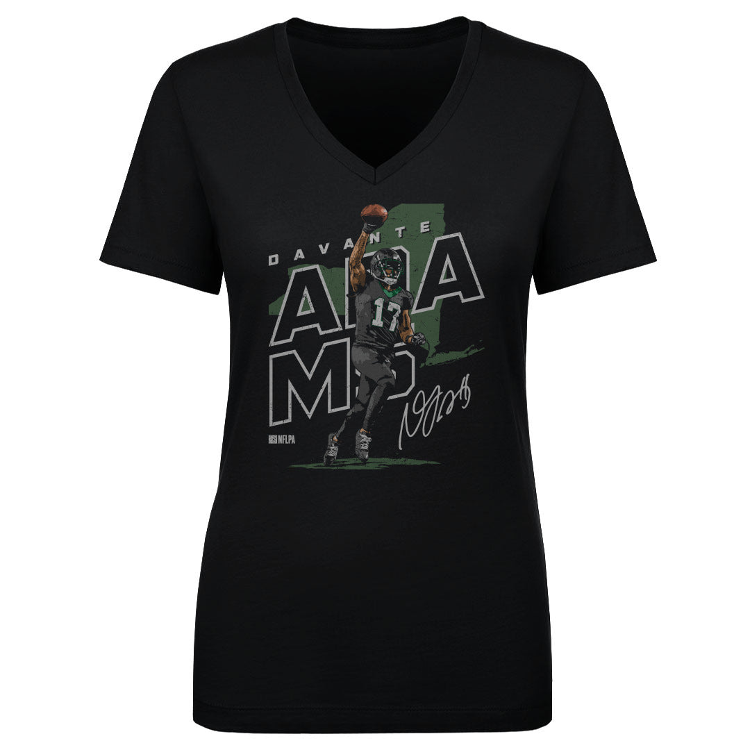 Davante Adams Women&#39;s V-Neck T-Shirt | 500 LEVEL