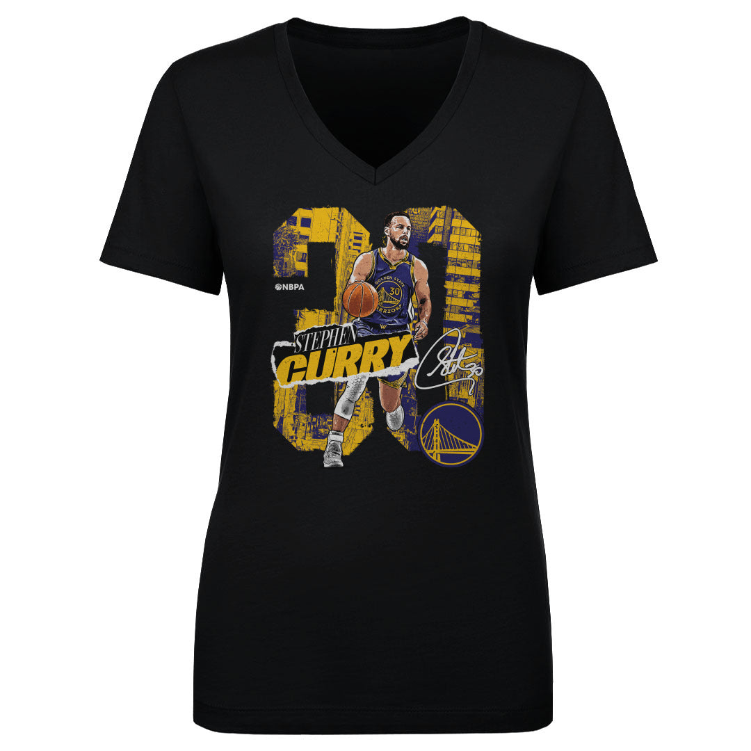 Steph Curry Women&#39;s V-Neck T-Shirt | 500 LEVEL