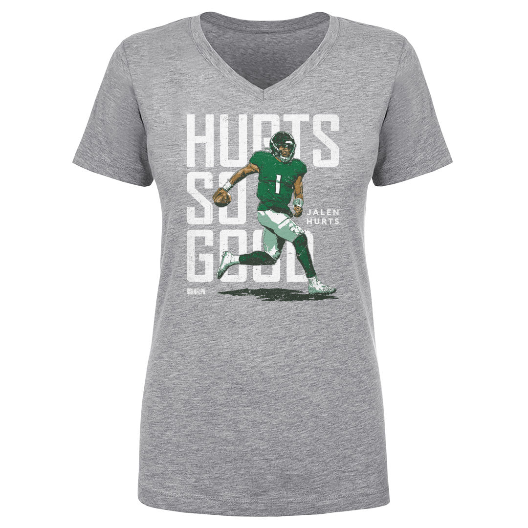 Jalen Hurts Women&#39;s V-Neck T-Shirt | 500 LEVEL