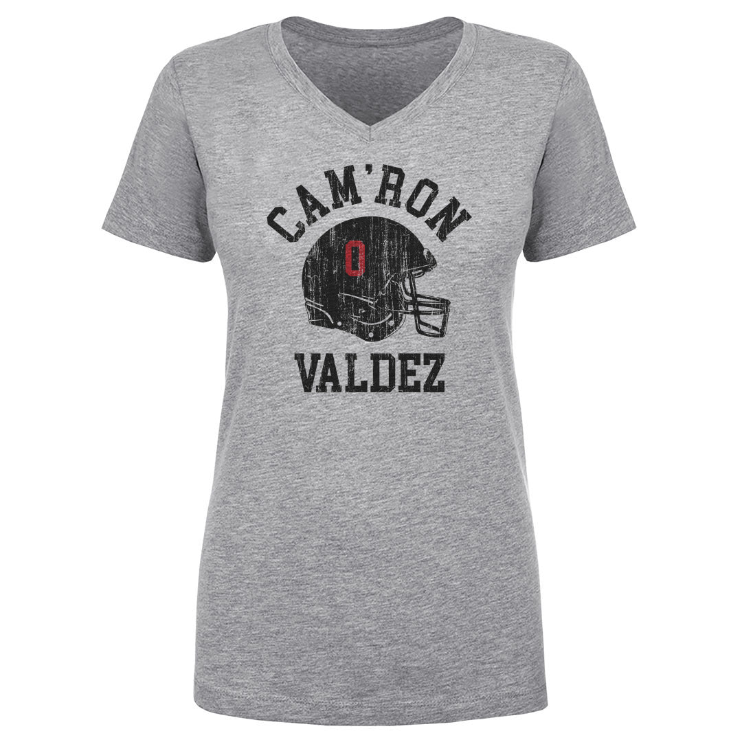 Cam&#39;Ron Valdez Women&#39;s V-Neck T-Shirt | 500 LEVEL