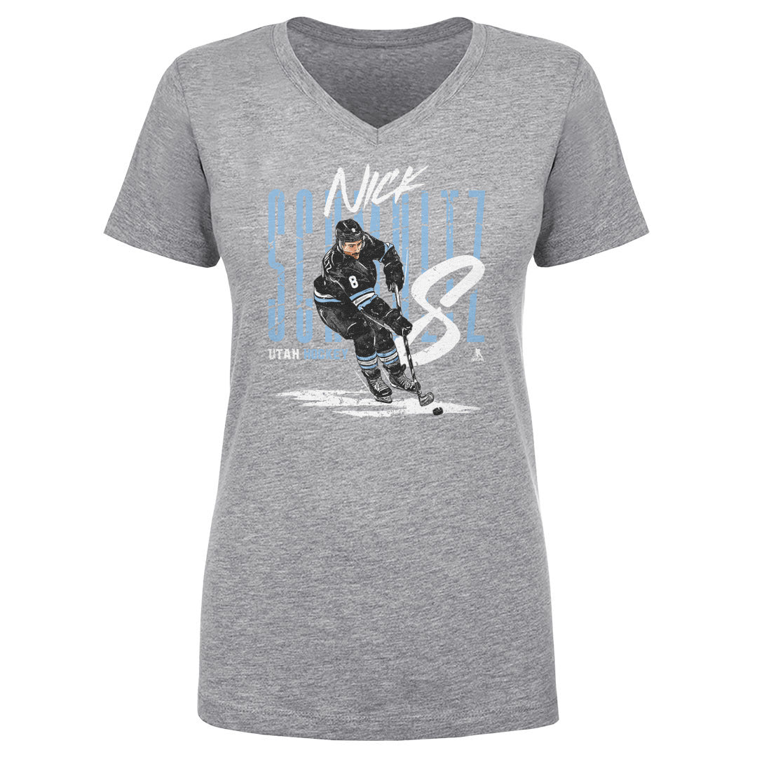 Nick Schmaltz Women&#39;s V-Neck T-Shirt | 500 LEVEL