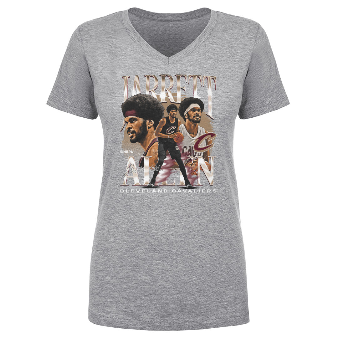 Jarrett Allen Women&#39;s V-Neck T-Shirt | 500 LEVEL