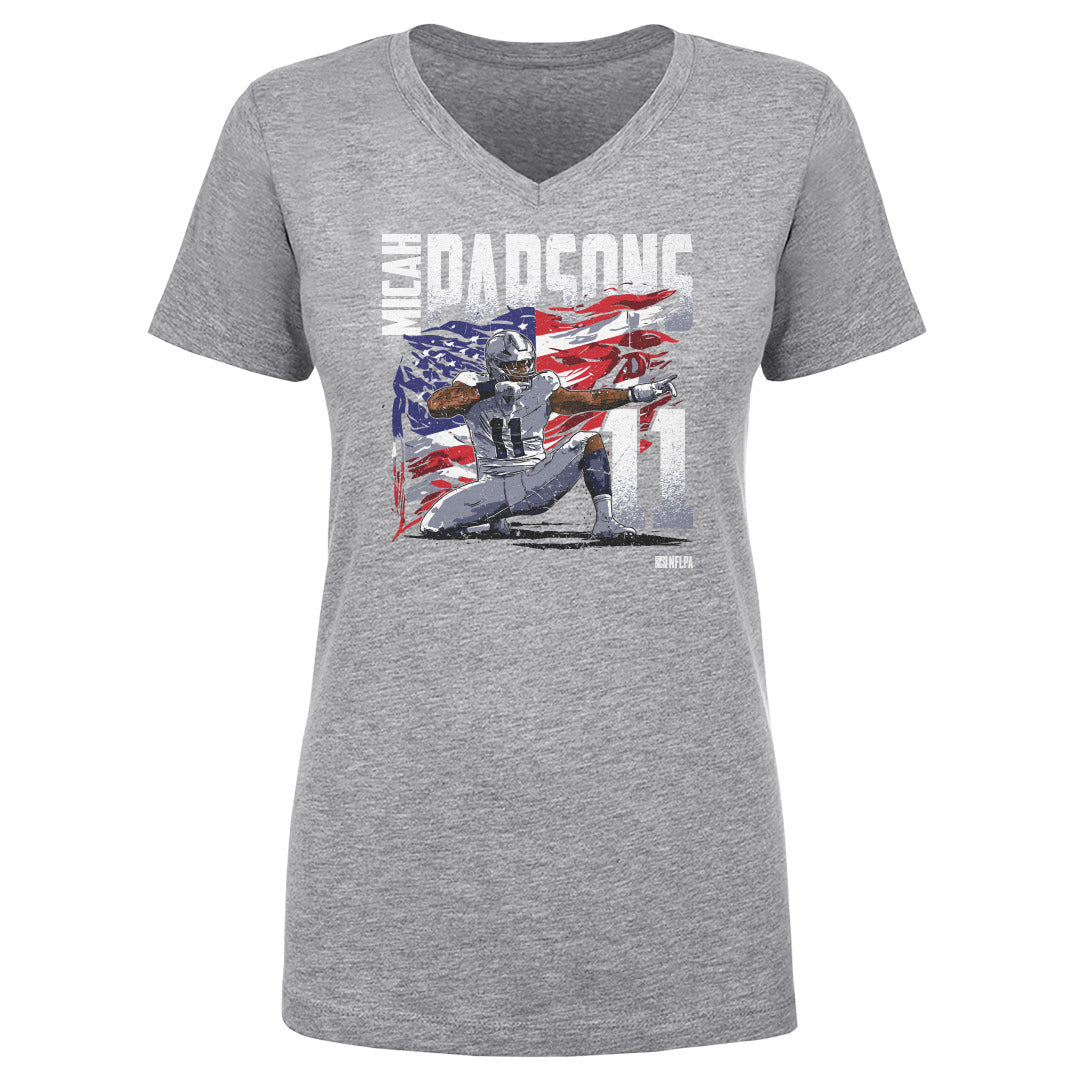 Micah Parsons Women&#39;s V-Neck T-Shirt | 500 LEVEL