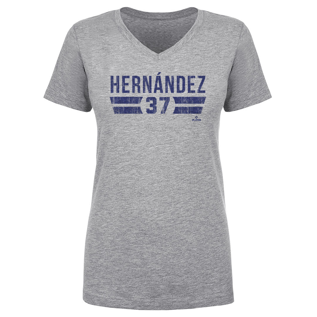 Teoscar Hernandez Women&#39;s V-Neck T-Shirt | 500 LEVEL