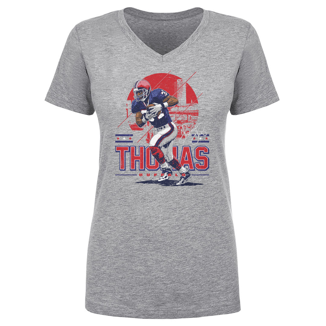 Thurman Thomas Women&#39;s V-Neck T-Shirt | 500 LEVEL