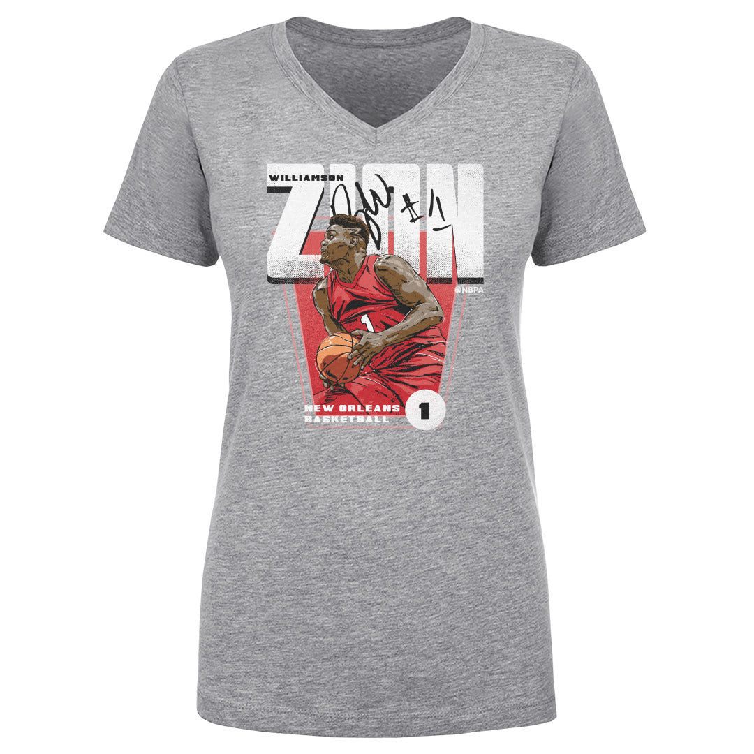 Zion Williamson Women&#39;s V-Neck T-Shirt | 500 LEVEL