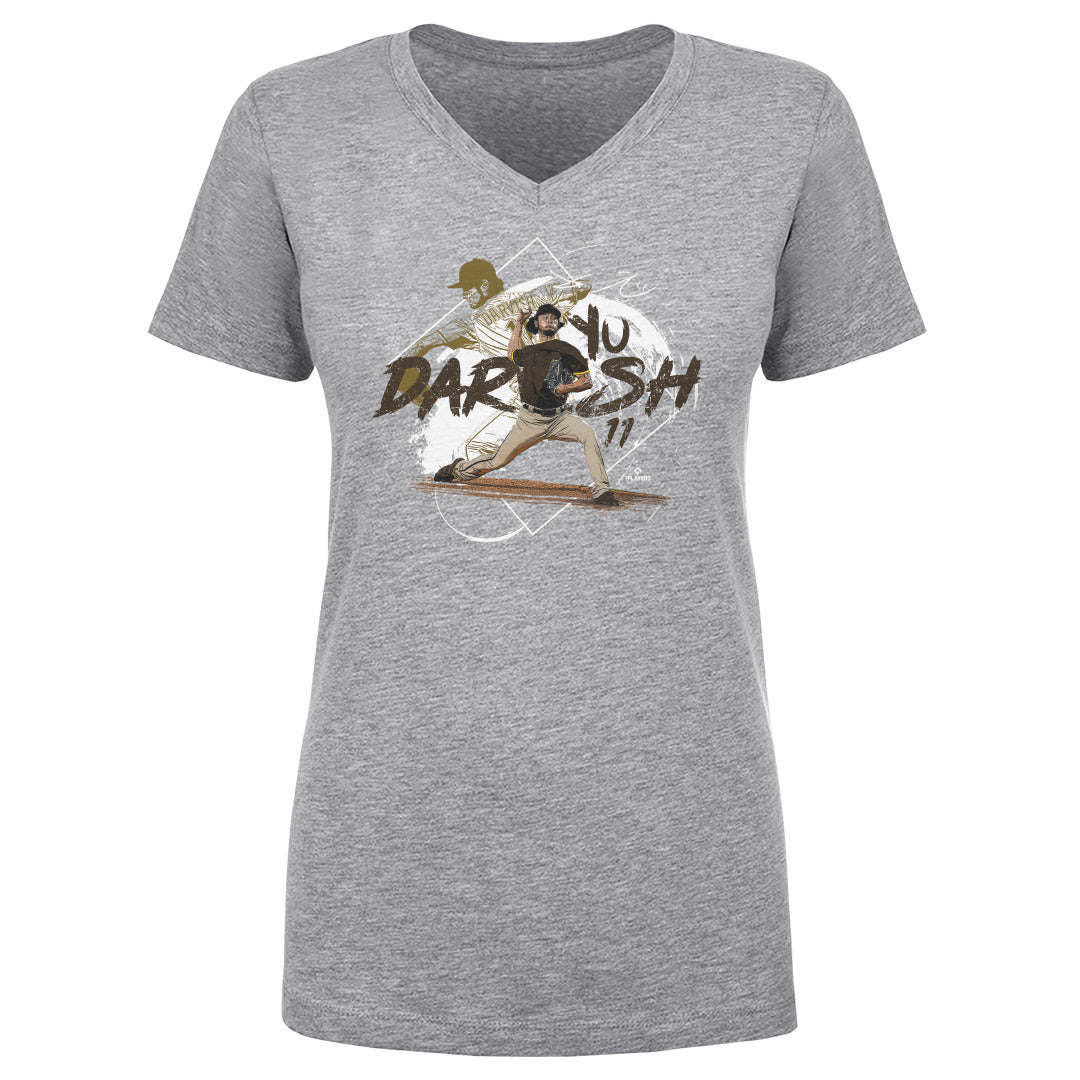 Yu Darvish Women&#39;s V-Neck T-Shirt | 500 LEVEL