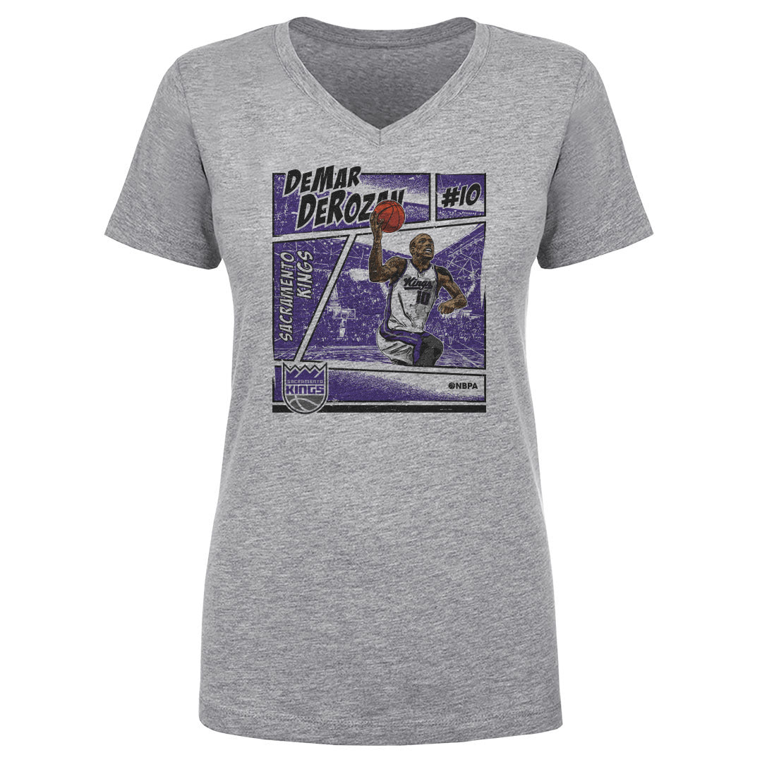 DeMar DeRozan Women&#39;s V-Neck T-Shirt | 500 LEVEL