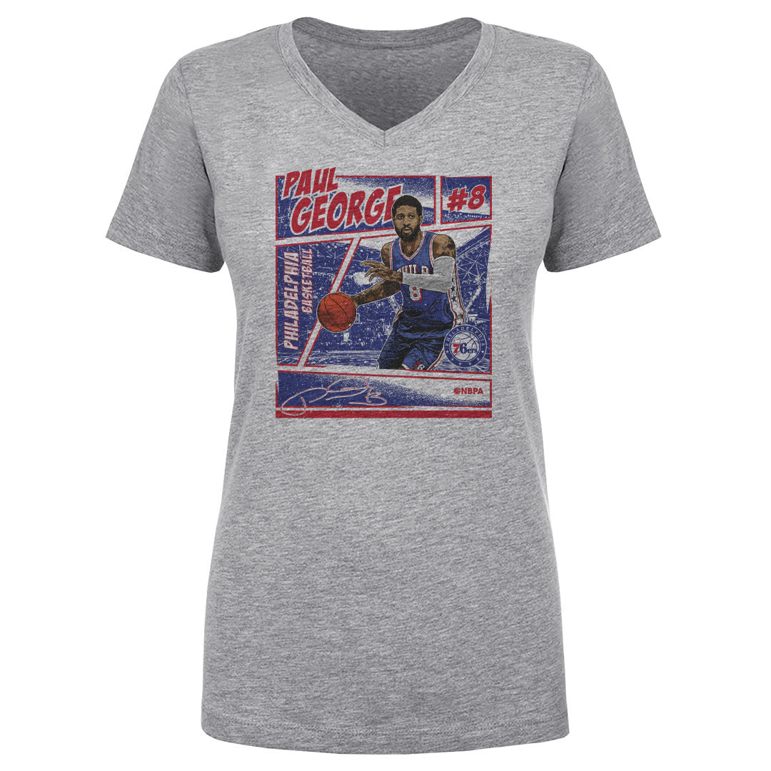 Paul George Women&#39;s V-Neck T-Shirt | 500 LEVEL