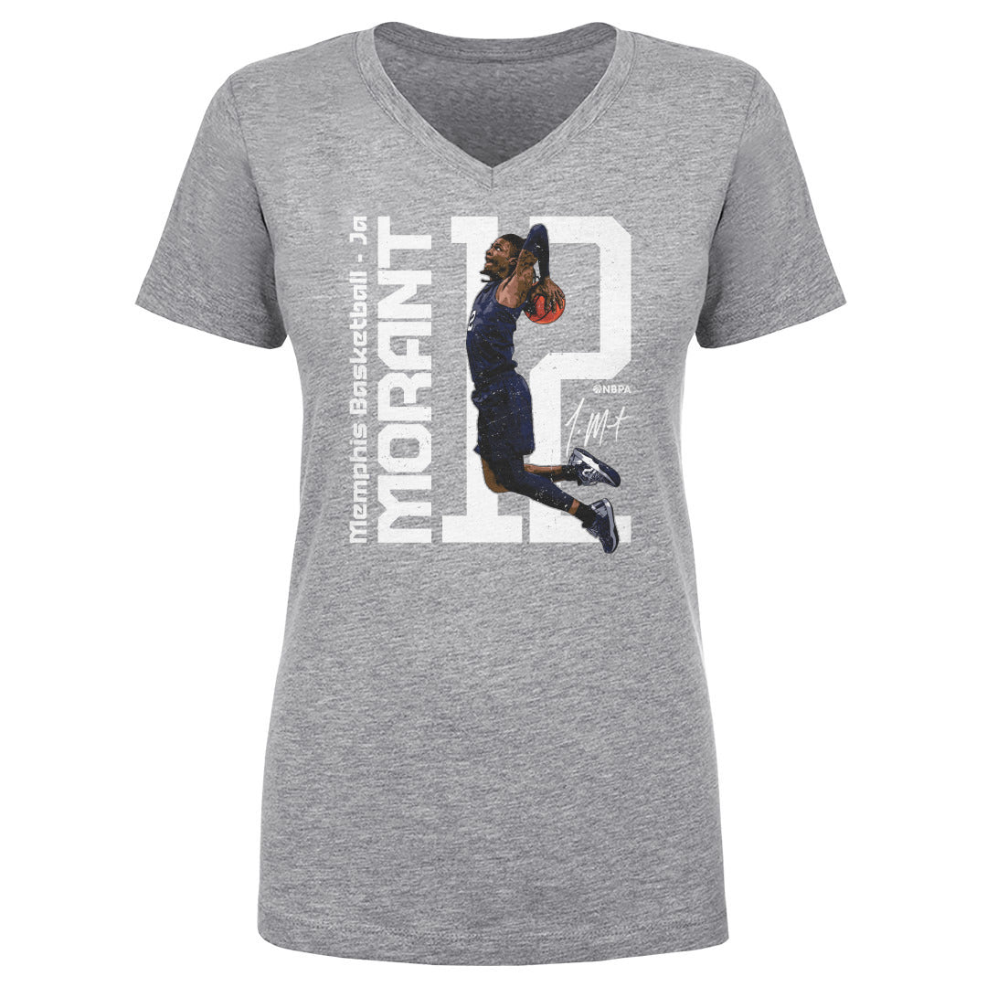 Ja Morant Women&#39;s V-Neck T-Shirt | 500 LEVEL