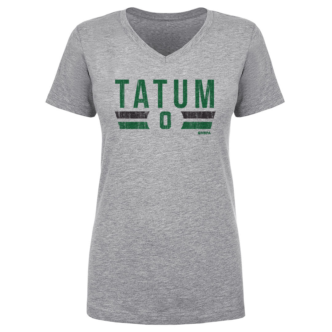 Jayson Tatum Women&#39;s V-Neck T-Shirt | 500 LEVEL