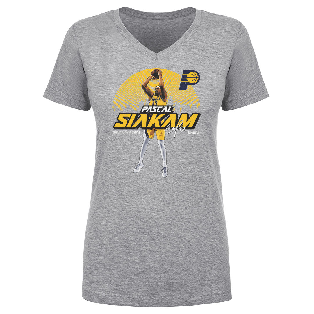 Pascal Siakam Women&#39;s V-Neck T-Shirt | 500 LEVEL