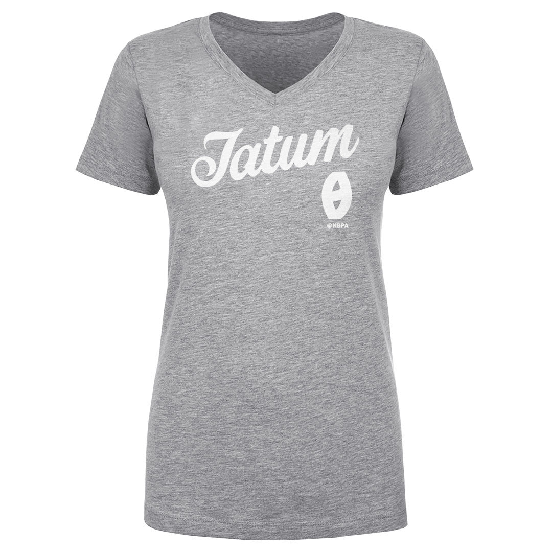 Jayson Tatum Women&#39;s V-Neck T-Shirt | 500 LEVEL