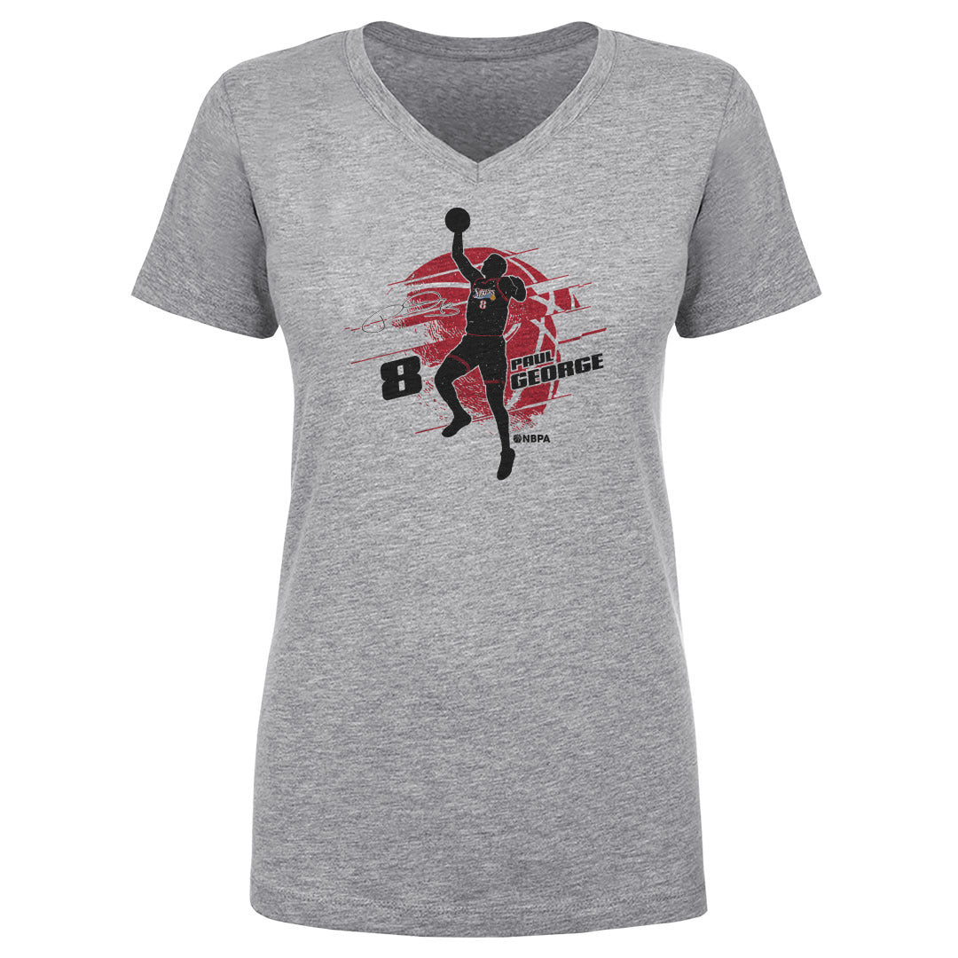 Paul George Women&#39;s V-Neck T-Shirt | 500 LEVEL