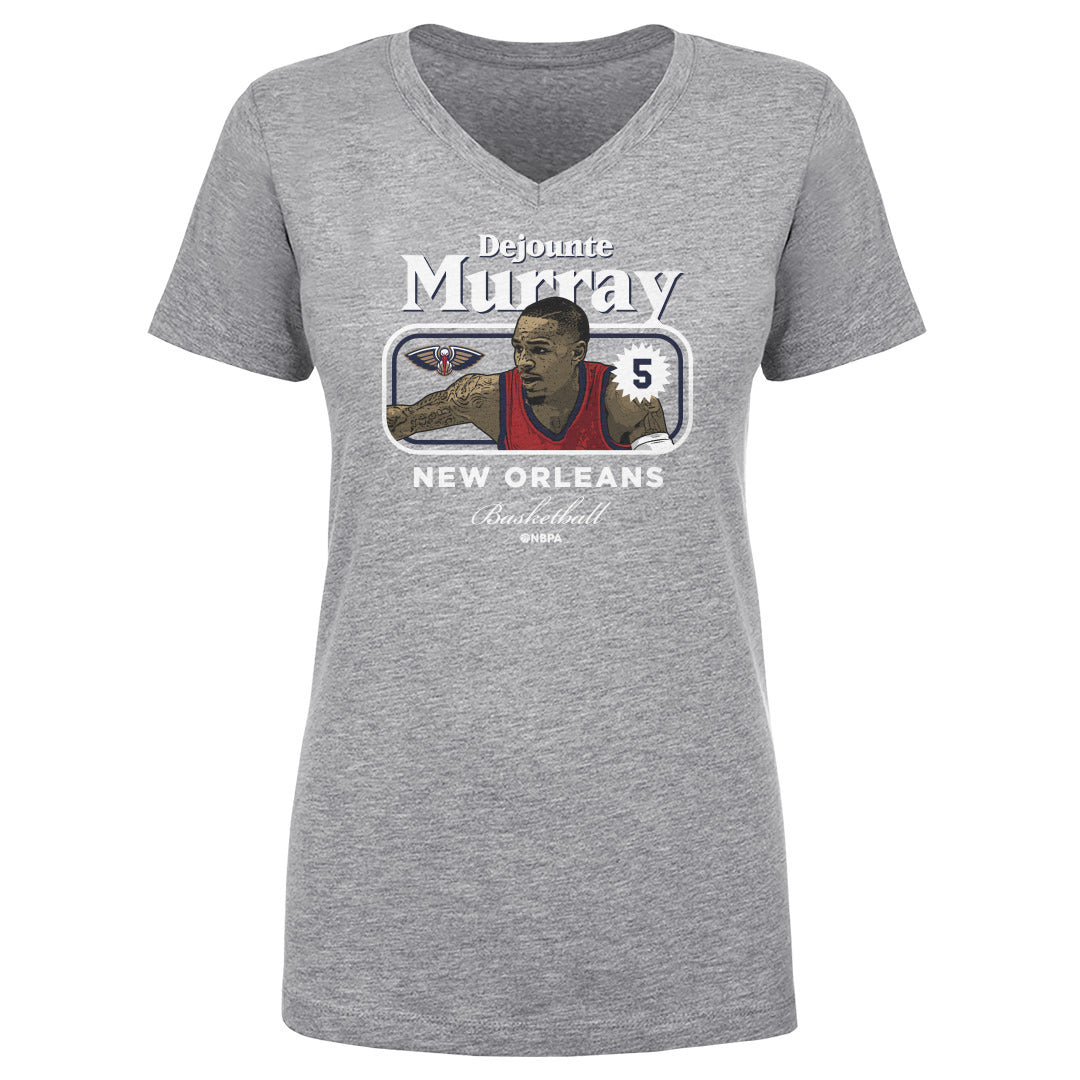 Dejounte Murray Women&#39;s V-Neck T-Shirt | 500 LEVEL