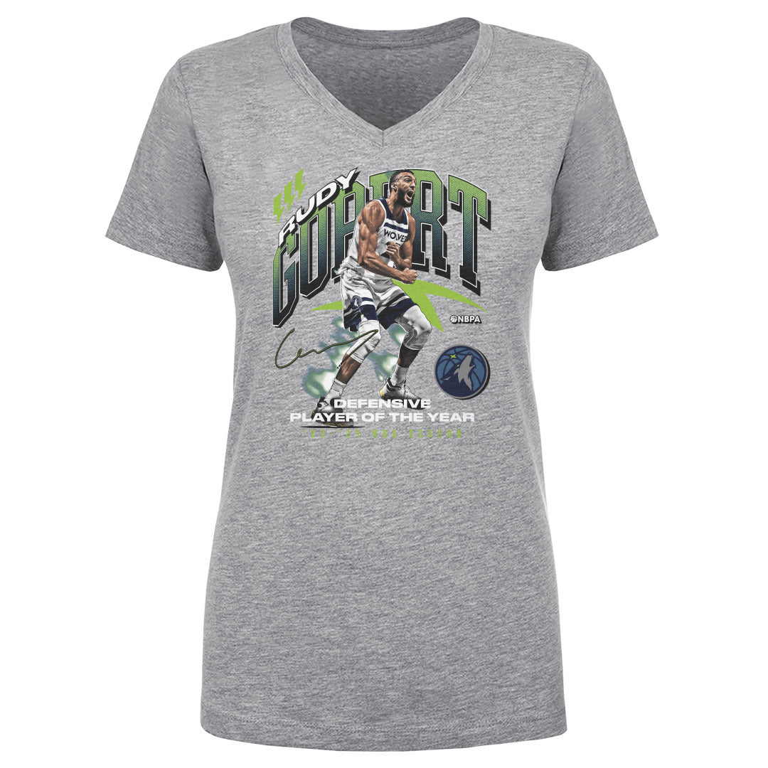 Rudy Gobert Women&#39;s V-Neck T-Shirt | 500 LEVEL