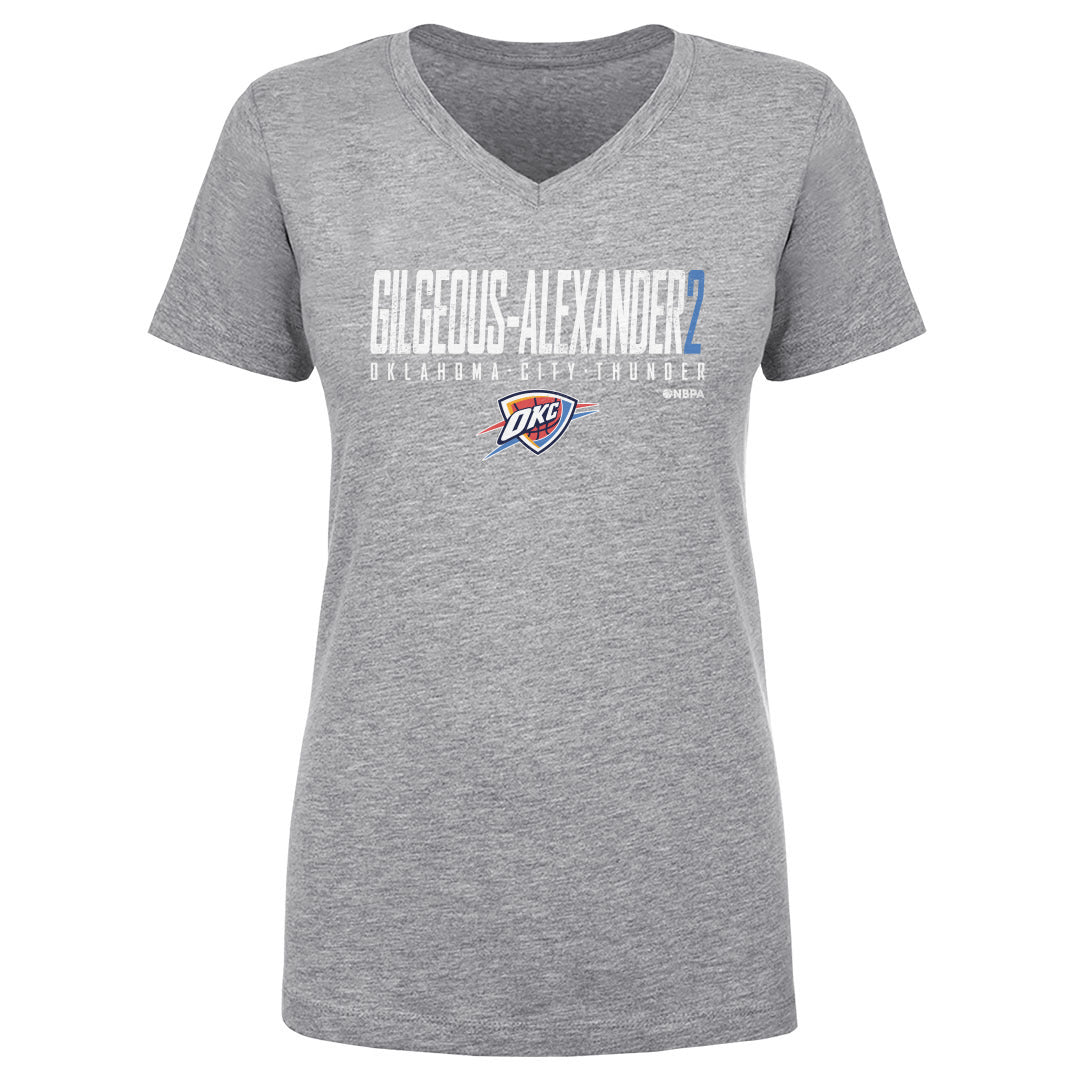 Shai Gilgeous-Alexander Women&#39;s V-Neck T-Shirt | 500 LEVEL