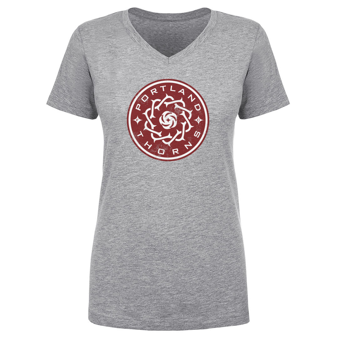 Portland Thorns FC Women&#39;s V-Neck T-Shirt | 500 LEVEL