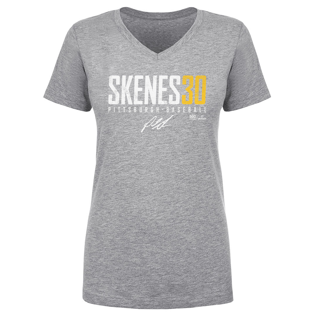 Paul Skenes Women&#39;s V-Neck T-Shirt | 500 LEVEL