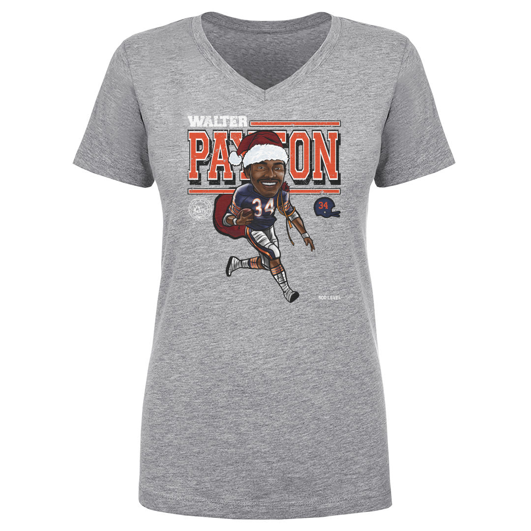 Walter Payton Women&#39;s V-Neck T-Shirt | 500 LEVEL