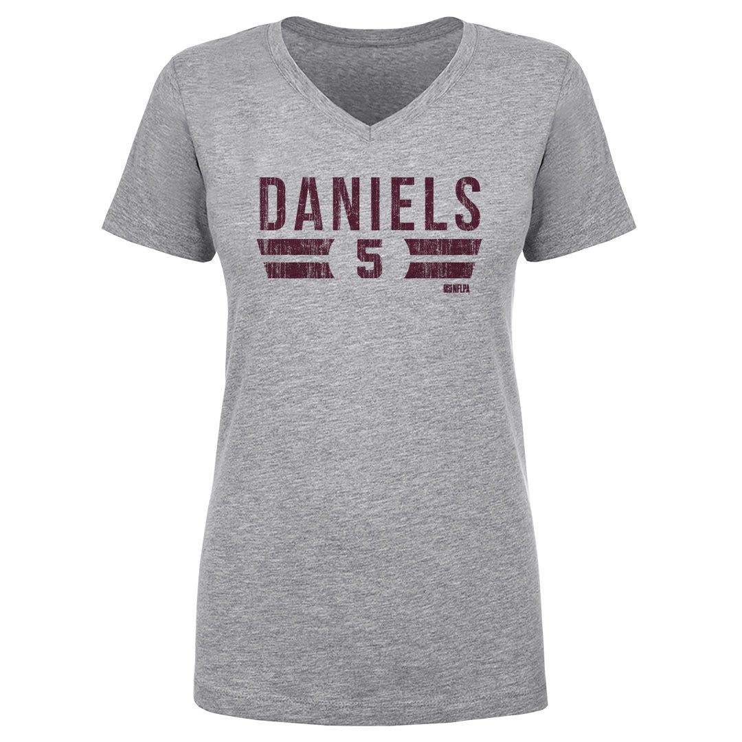 Jayden Daniels Women&#39;s V-Neck T-Shirt | 500 LEVEL