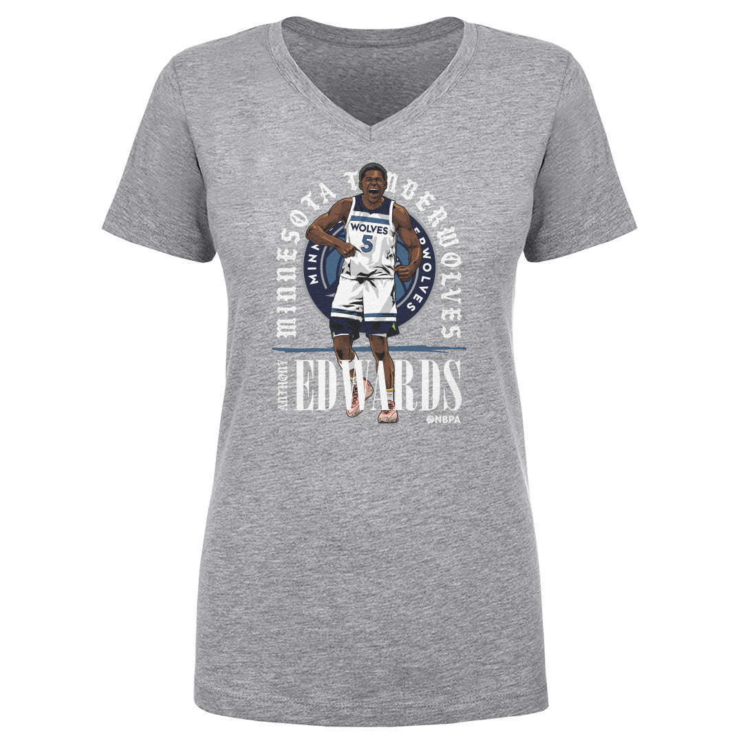 Anthony Edwards Women&#39;s V-Neck T-Shirt | 500 LEVEL