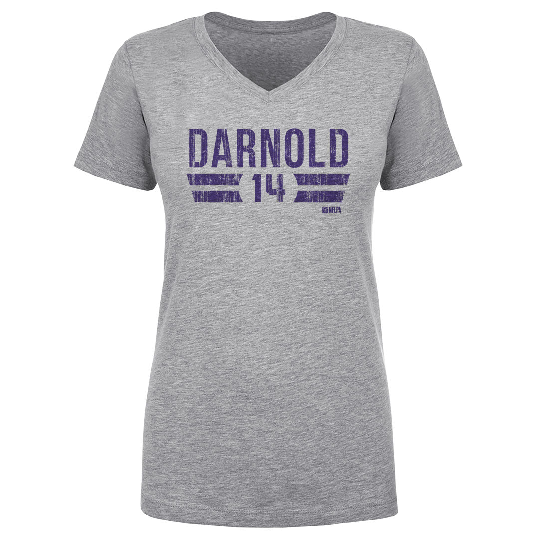 Sam Darnold Women&#39;s V-Neck T-Shirt | 500 LEVEL