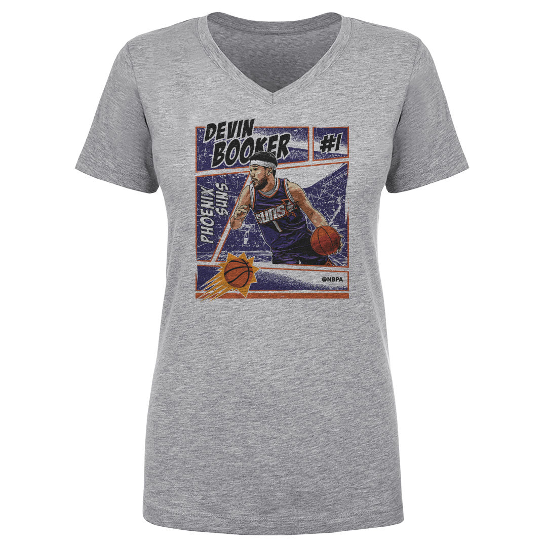 Devin Booker Women&#39;s V-Neck T-Shirt | 500 LEVEL