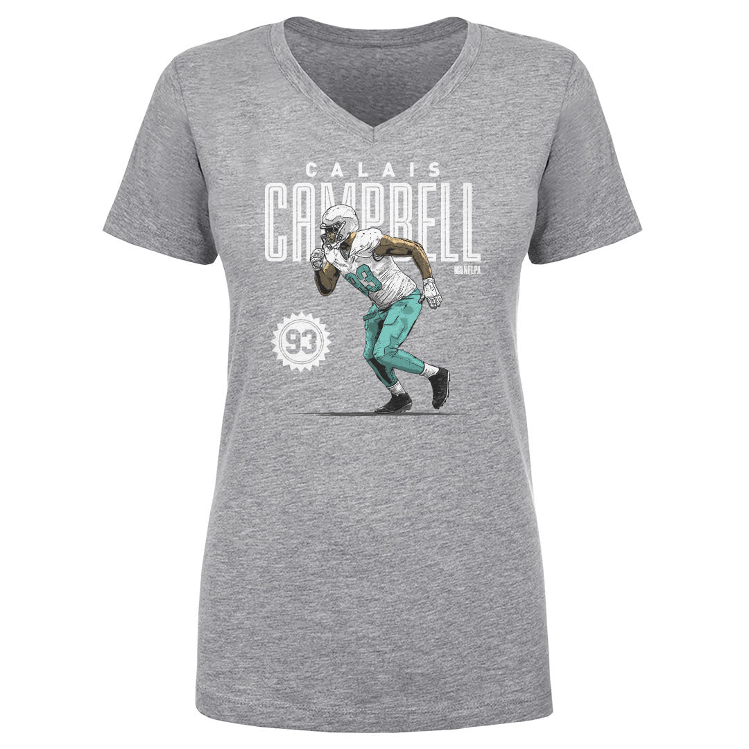 Calais Campbell Women&#39;s V-Neck T-Shirt | 500 LEVEL