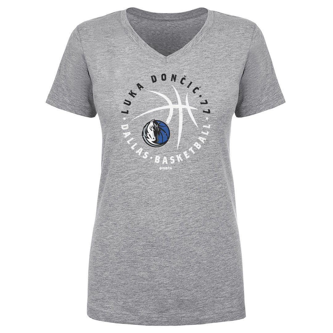 Luka Doncic Women&#39;s V-Neck T-Shirt | 500 LEVEL