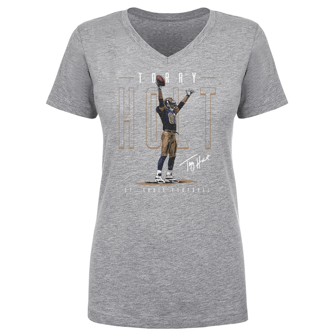 Torry Holt Women&#39;s V-Neck T-Shirt | 500 LEVEL