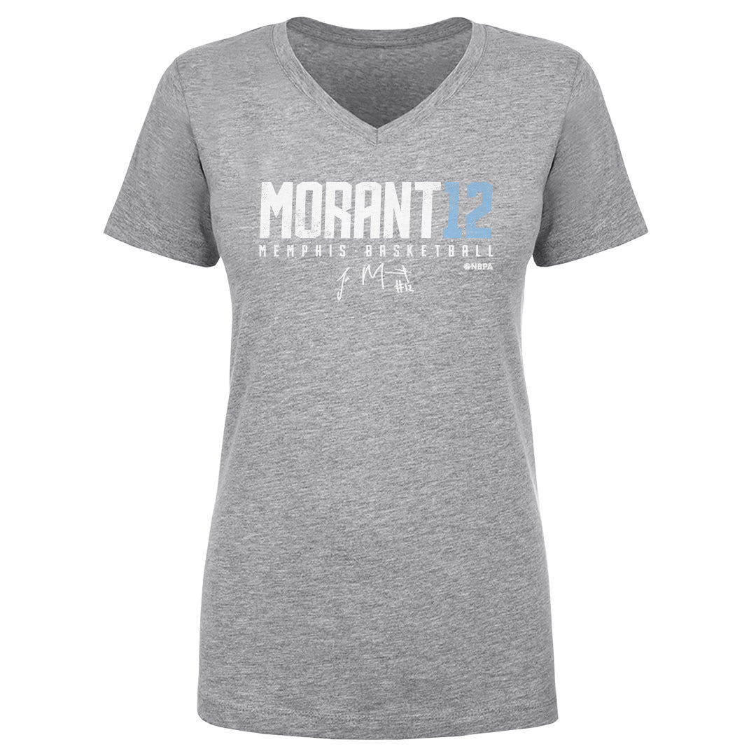 Ja Morant Women&#39;s V-Neck T-Shirt | 500 LEVEL