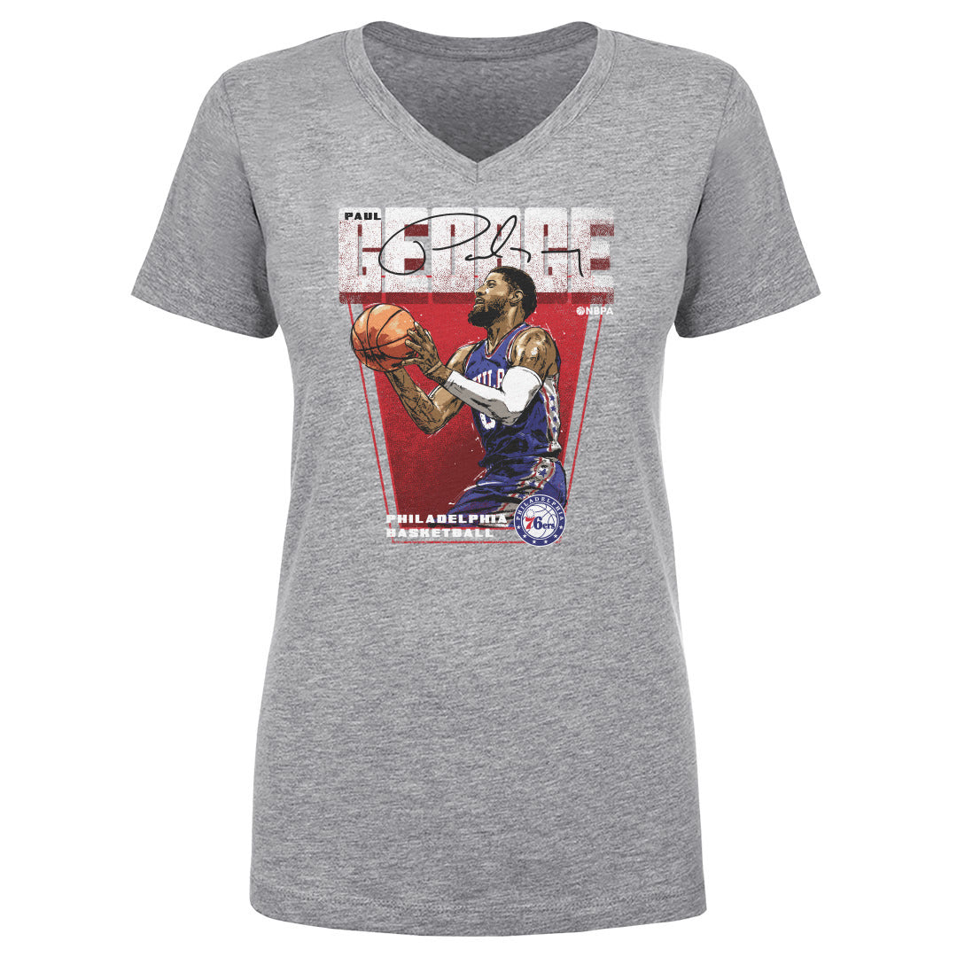 Paul George Women&#39;s V-Neck T-Shirt | 500 LEVEL