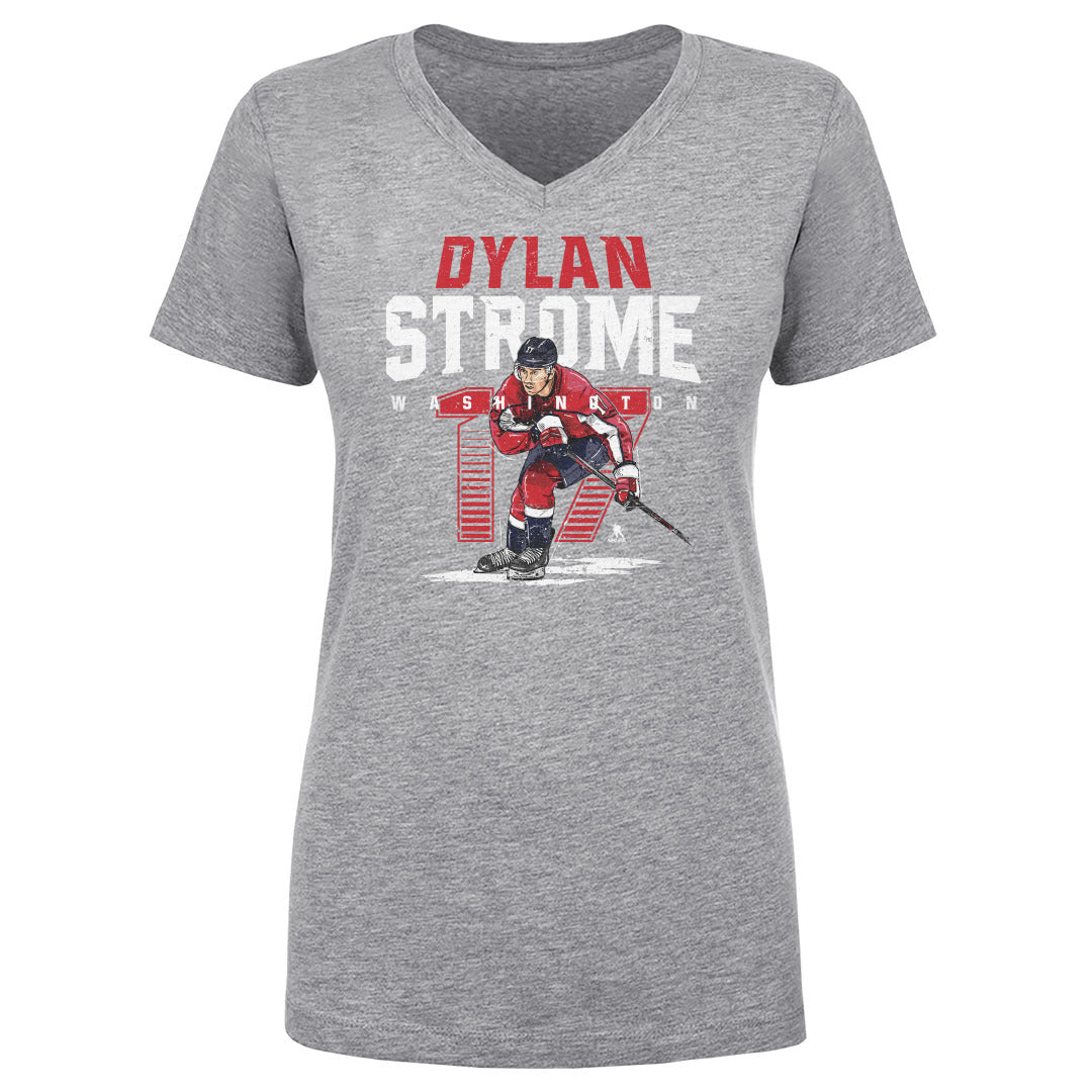 Dylan Strome Women&#39;s V-Neck T-Shirt | 500 LEVEL