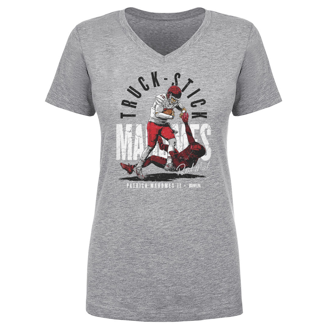 Patrick Mahomes Women&#39;s V-Neck T-Shirt | 500 LEVEL