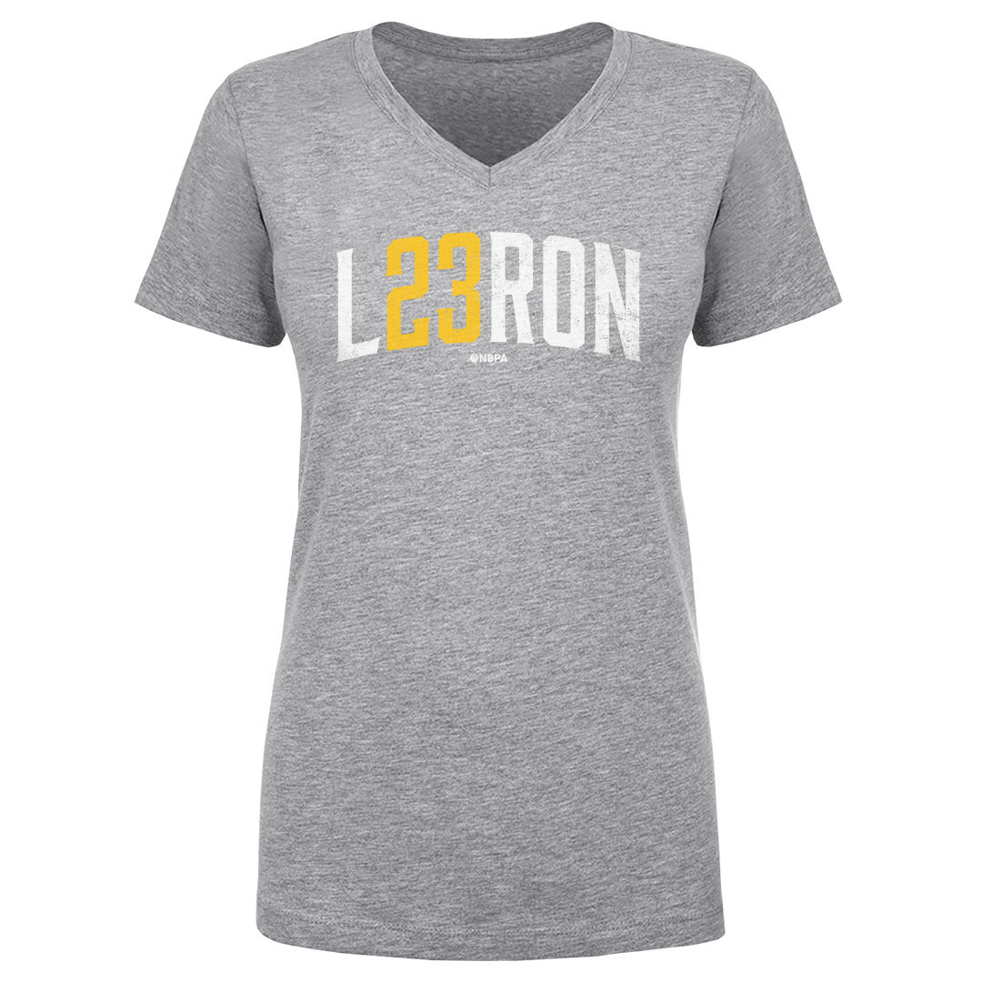 LeBron James Women&#39;s V-Neck T-Shirt | 500 LEVEL