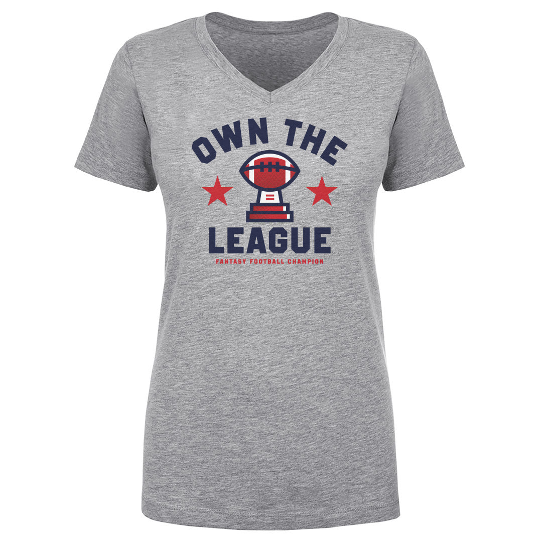 Fantasy Football Women&#39;s V-Neck T-Shirt | 500 LEVEL