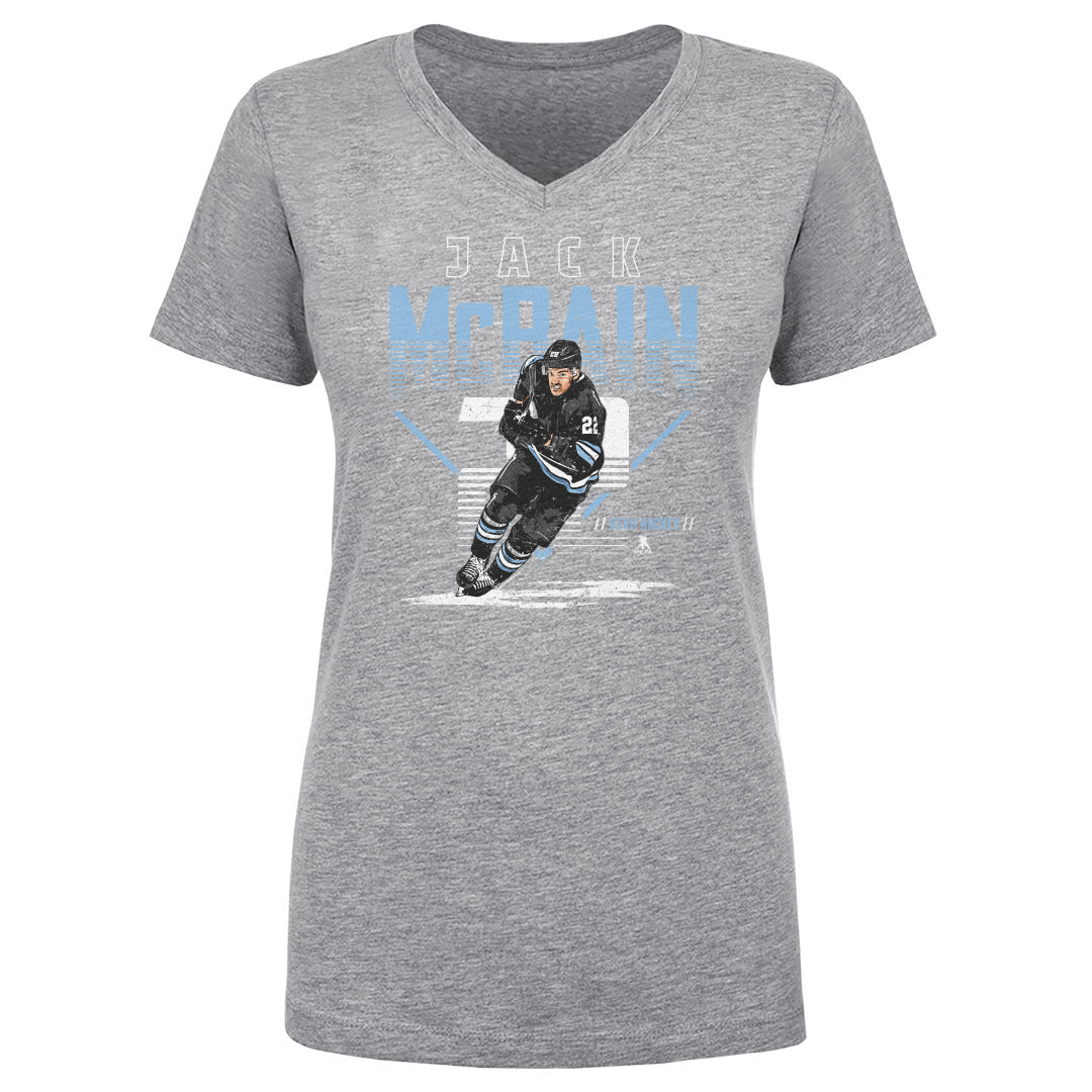 Jack McBain Women&#39;s V-Neck T-Shirt | 500 LEVEL