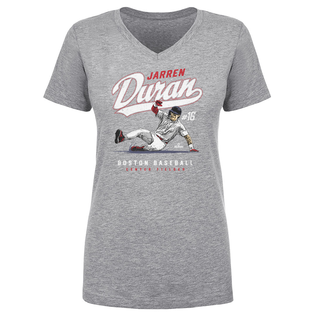 Jarren Duran Women&#39;s V-Neck T-Shirt | 500 LEVEL