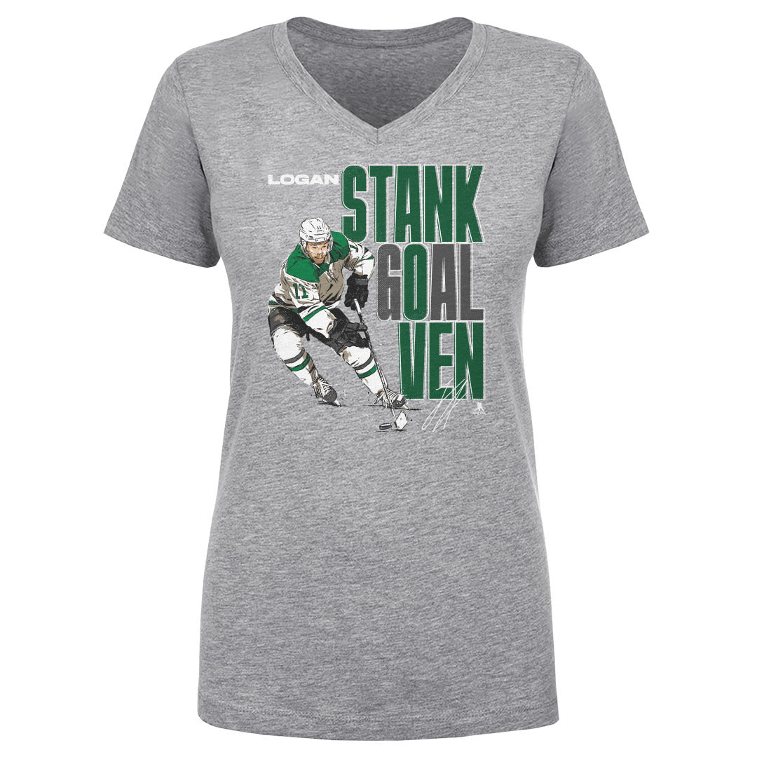 Logan Stankoven Women&#39;s V-Neck T-Shirt | 500 LEVEL