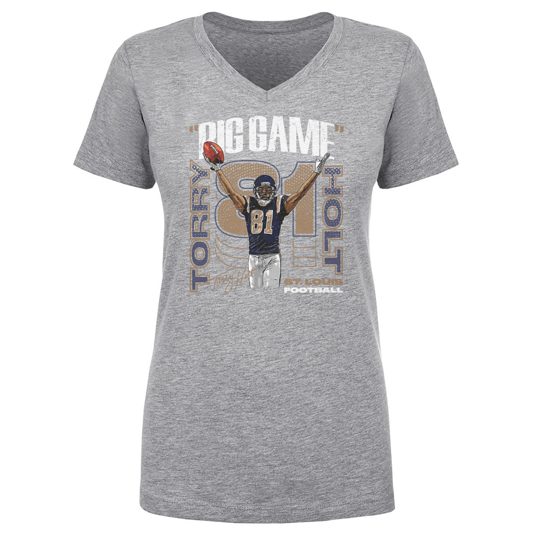 Torry Holt Women&#39;s V-Neck T-Shirt | 500 LEVEL