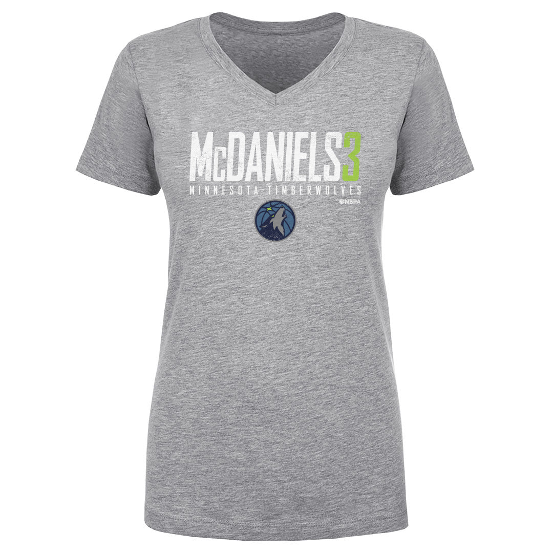 Jaden McDaniels Women&#39;s V-Neck T-Shirt | 500 LEVEL